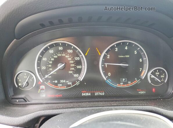 5UXWX9C53G0D65379 2016 BMW X3 Gray Vista del cuadro de instrumentos