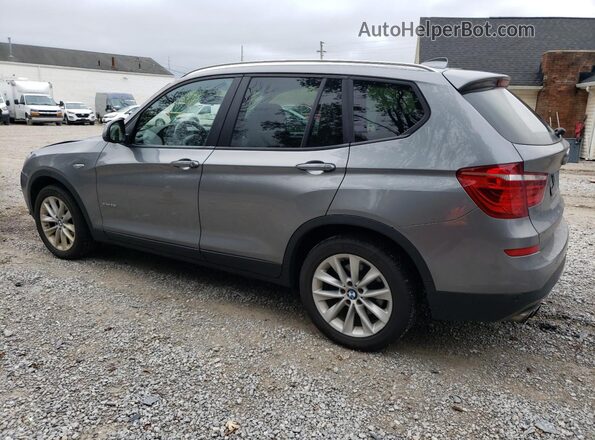 5UXWX9C53G0D66130 2016 BMW X3 Серый Задняя левая четверть