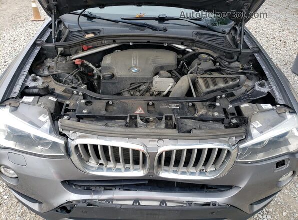 5UXWX9C53G0D66130 2016 BMW X3 Серый Вид подкапотного пространства