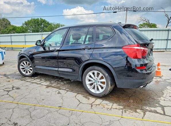 5UXWX9C53G0D75782 2016 BMW X3 Black Задня ліва чверть