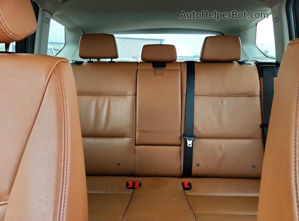 5UXWX9C53G0D75782 2016 BMW X3 Black Вид задніх сидінь