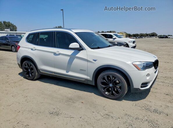 5UXWX9C53G0D79993 2016 BMW X3 White Передня права чверть