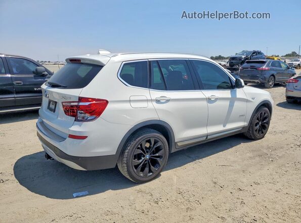 5UXWX9C53G0D79993 2016 BMW X3 White Задня права чверть