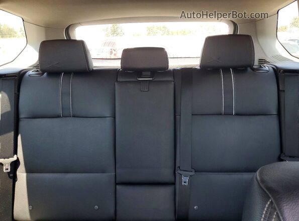 5UXWX9C53G0D79993 2016 BMW X3 White Вид задніх сидінь