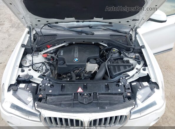 5UXWX9C53G0D84367 2016 BMW X3 White Rear view