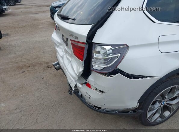 5UXWX9C53G0D84367 2016 BMW X3 White 