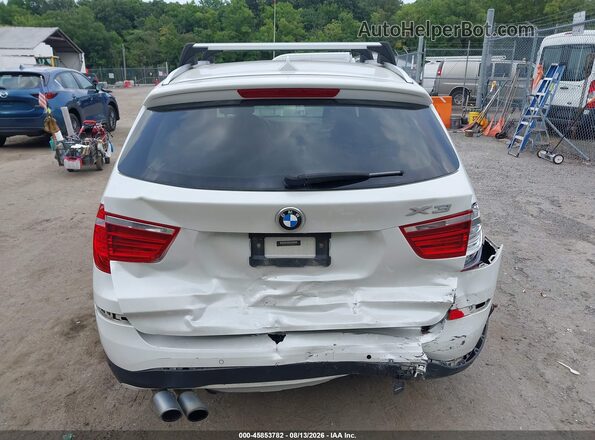 5UXWX9C53G0D84367 2016 BMW X3 White 