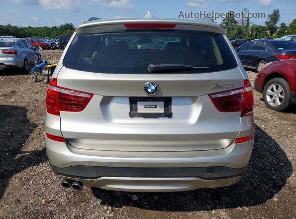 5UXWX9C53G0D90993 2016 BMW X3 Beige Widok z tyłu