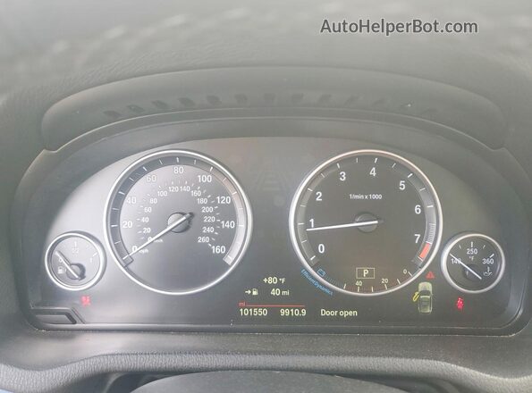 5UXWX9C53H0T07741 2017 BMW X3 Blue Instrument cluster view