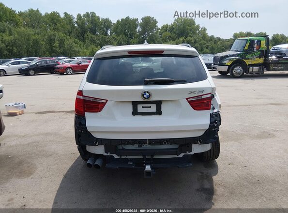 5UXWX9C54G0D79033 2016 BMW X3 White 