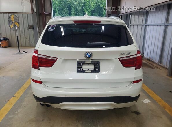 5UXWX9C55G0D64539 2016 BMW X3 Белый Вид сзади