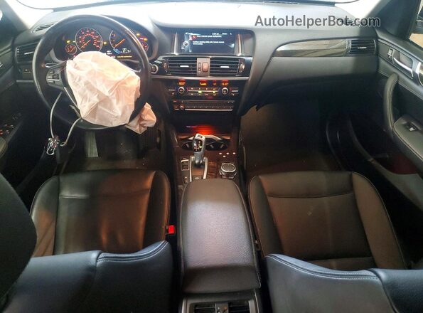 5UXWX9C55G0D64539 2016 BMW X3 Белый Вид панели приборов