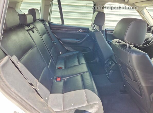 5UXWX9C55G0D69403 2016 BMW X3 White Rear interior view