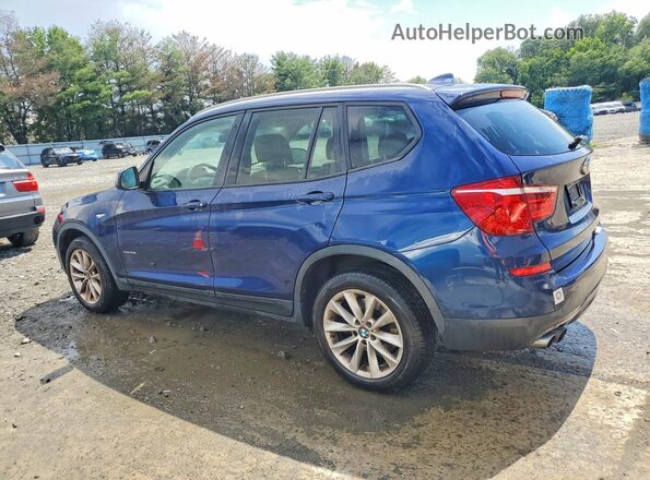 5UXWX9C55G0D82779 2016 BMW X3 Blue უკანა მარცხენა
