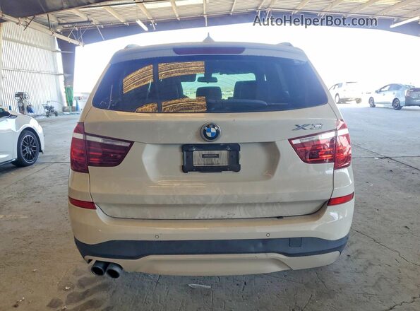 5UXWX9C55H0D99213 2017 BMW X3 White უკანა ხედი