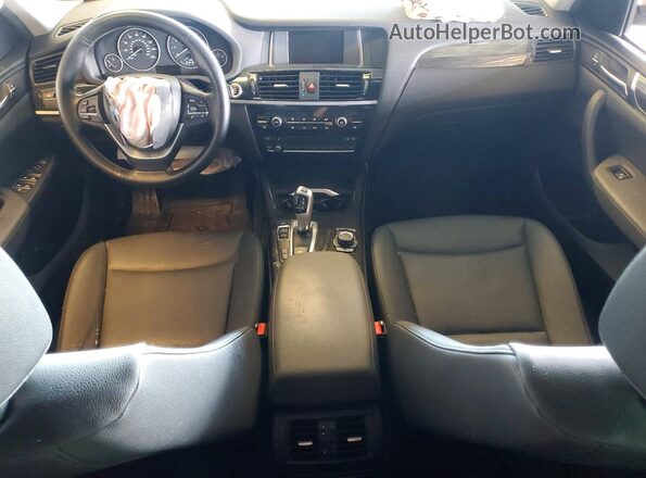 5UXWX9C55H0D99213 2017 BMW X3 White წინა პანელის ხედი