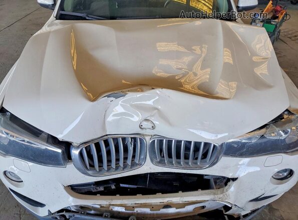 5UXWX9C55H0D99213 2017 BMW X3 White ძრავის განყოფილების ხედი