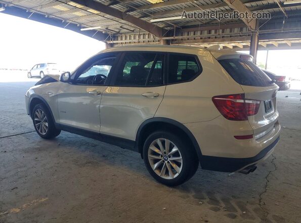 5UXWX9C55H0D99213 2017 BMW X3 White უკანა მარცხენა