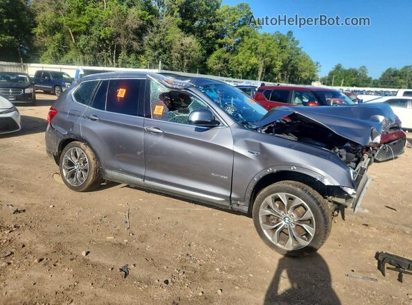 5UXWX9C55H0T12598 2017 BMW X3 Silver წინა მარჯვენა