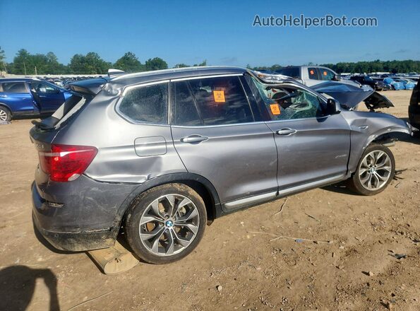 5UXWX9C55H0T12598 2017 BMW X3 Silver უკანა მარჯვენა