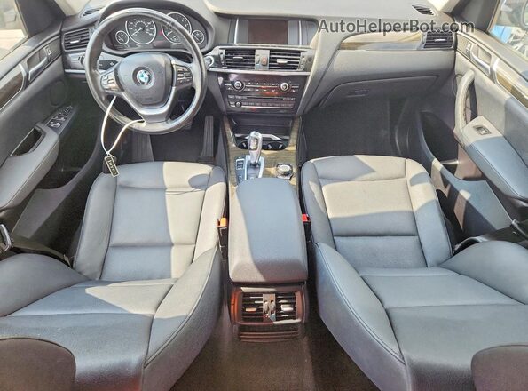 5UXWX9C56G0D73301 2016 BMW X3 Silver 