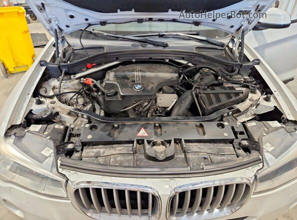 5UXWX9C56G0D81222 2016 BMW X3 White Widok komory silnika