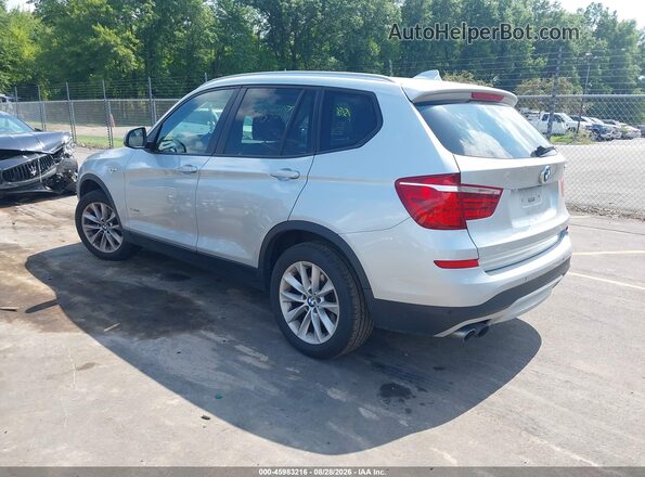 5UXWX9C56G0D83102 2016 BMW X3 Серебряный Задняя левая четверть
