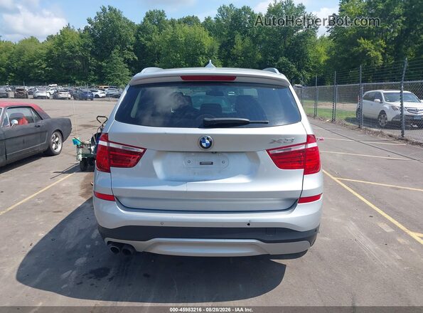 5UXWX9C56G0D83102 2016 BMW X3 Серебряный 