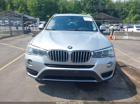 5UXWX9C56G0D83102 2016 BMW X3 Серебряный Вид щитка приборов