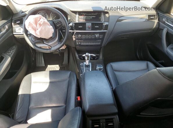 5UXWX9C56G0D94441 2016 BMW X3 Белый Вид панели приборов