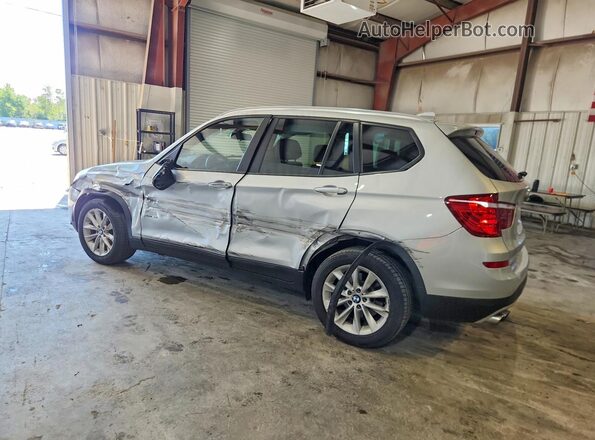 5UXWX9C56H0T08804 2017 BMW X3 Silver Rear left