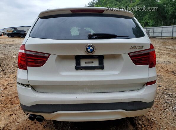 5UXWX9C57G0D69970 2016 BMW X3 White Հետևի տեսք
