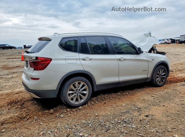 5UXWX9C57G0D69970 2016 BMW X3 White Հետևի աջ