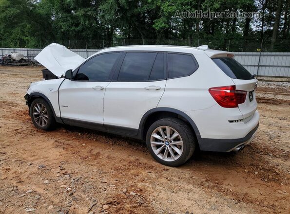 5UXWX9C57G0D69970 2016 BMW X3 White Հետևի ձախ