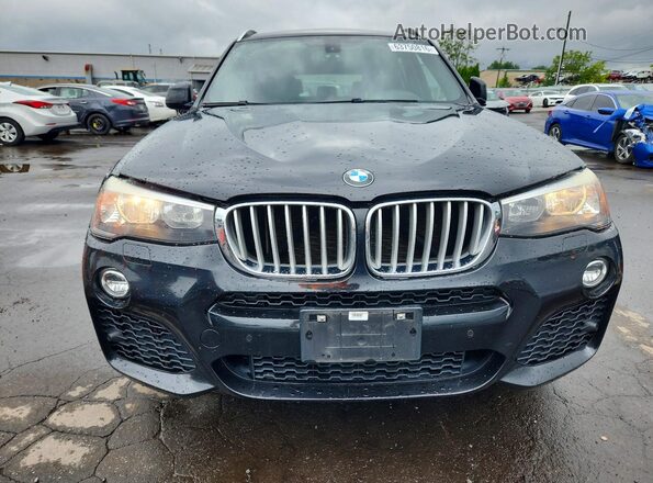 5UXWX9C57G0D79463 2016 BMW X3 Черный Вид спереди
