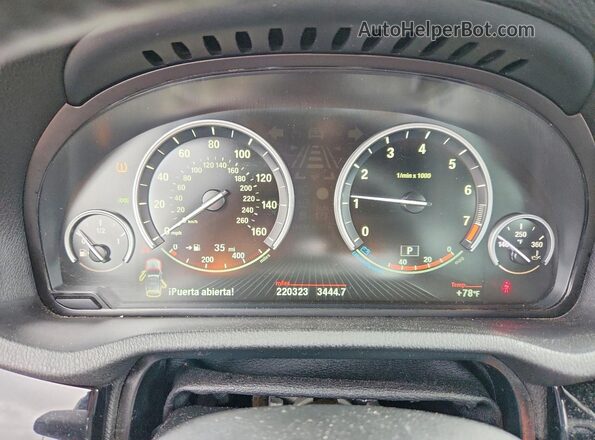 5UXWX9C57G0D79463 2016 BMW X3 Черный Вид щитка приборов