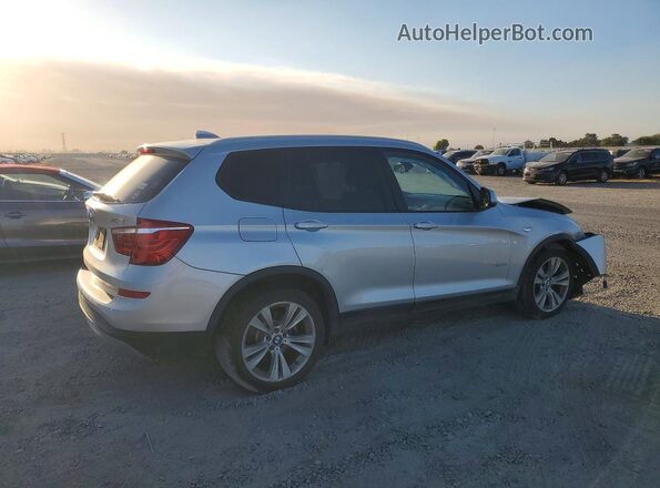 5UXWX9C57G0D79544 2016 BMW X3 Silver Rear right