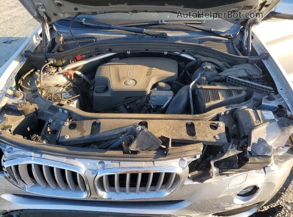 5UXWX9C57G0D79544 2016 BMW X3 Silver Engine compartment view