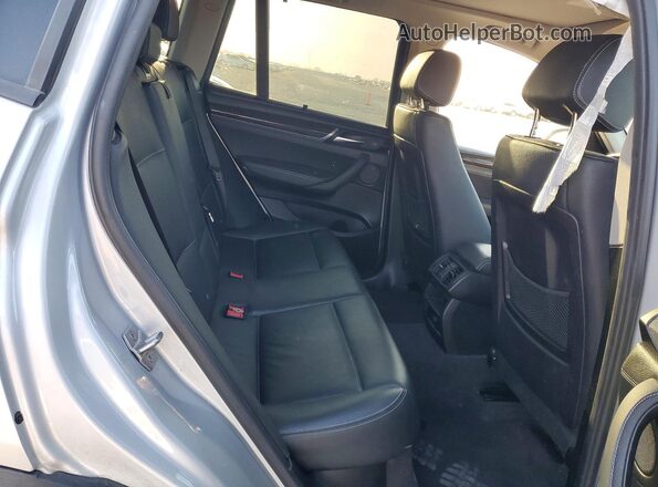 5UXWX9C57G0D79544 2016 BMW X3 Silver Rear interior view