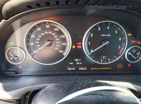 5UXWX9C58H0T08061 2017 BMW X3 Silver Widok zestawu wskaźników