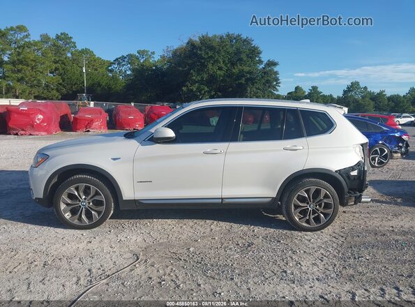 5UXWX9C59G0D89377 2016 BMW X3 White 