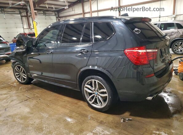 5UXWX9C59H0T03967 2017 BMW X3 Charcoal Հետևի ձախ