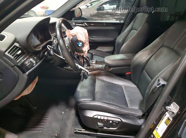 5UXWX9C59H0T03967 2017 BMW X3 Charcoal Սալոնի դիմացի տեսք
