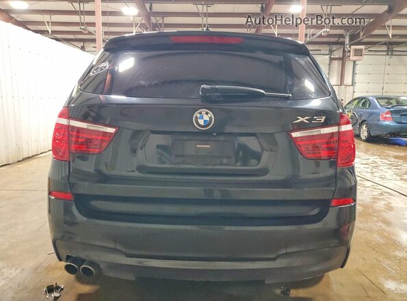 5UXWX9C59H0T03967 2017 BMW X3 Charcoal Հետևի տեսք