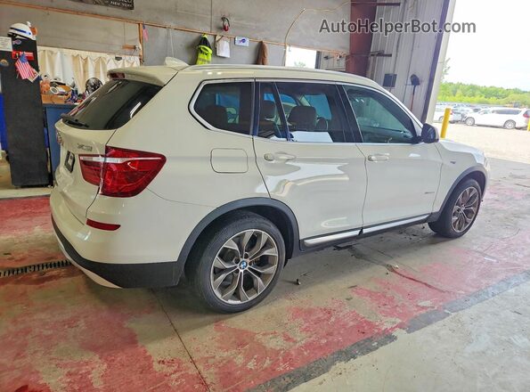 5UXWX9C59H0T11910 2017 BMW X3 White უკანა მარჯვენა