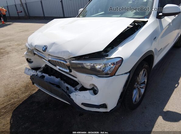 5UXWX9C5XG0D67307 2016 BMW X3 White Դիմացի տեսք