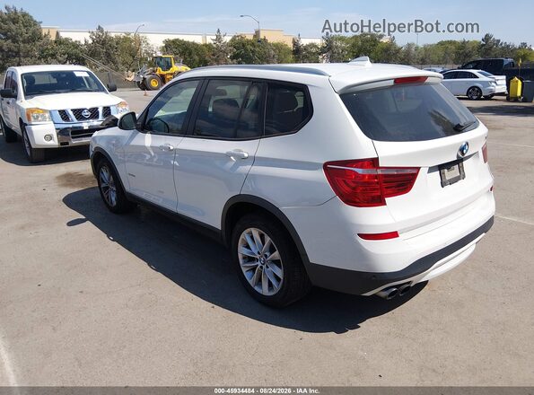5UXWX9C5XG0D67307 2016 BMW X3 White Հետևի ձախ