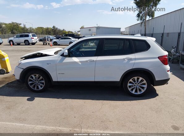 5UXWX9C5XG0D67307 2016 BMW X3 White 