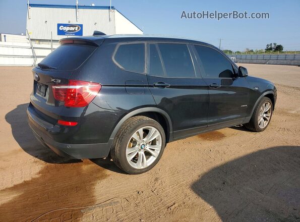 5UXWX9C5XG0D67906 2016 BMW X3 Black Trasero derecho