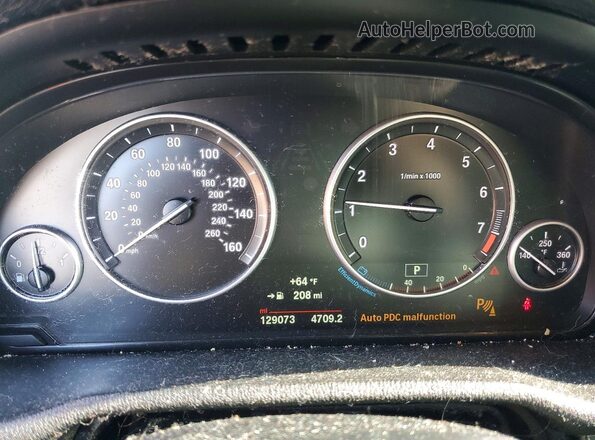 5UXWX9C5XG0D67906 2016 BMW X3 Black Vista del cuadro de instrumentos